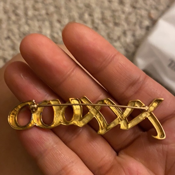 Tiffany & Co XO pin 18k gold - Picture 4 of 6